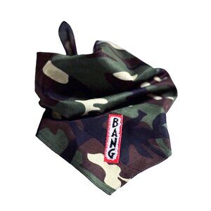 Embroidered BANG Camo Bandana | Tribute to Bey